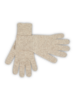 Handschuhe aus Alpakawolle, natur melange