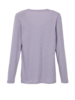 V-Shirt Langarm Lavendel Rückseite