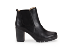 Stiefelette mit Absatz schwarz Stiefelette mit Absatz schwarz