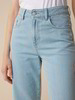Jeans straight, 100 % Bio-Baumwolle, light blue denim