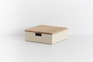 Scribble Kartonbox mit Holzdeckel Eiche