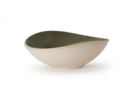 Seifenschale aus Keramik, salbei, oval