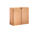 Regal Quint Einschubschrank mit Türen Buche,  B 730 x T 344 x H 695 mm