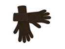 Handschuhe aus Yakwolle, espresso