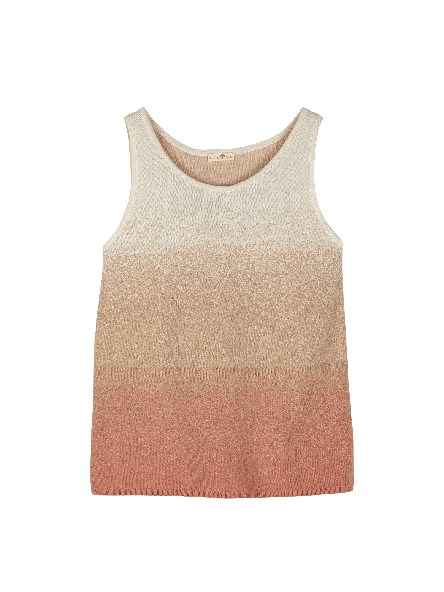 Stricktop aus Bio-Baumwolle und Leinen