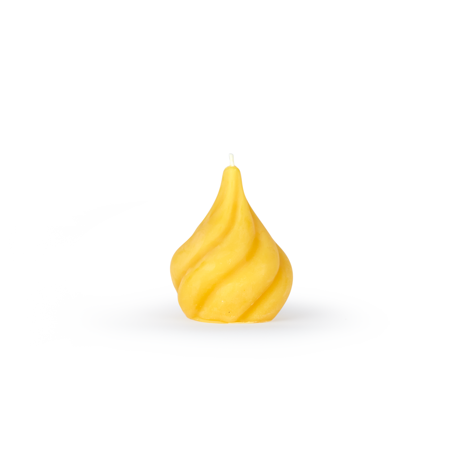 Figurkerze Tropfen aus Bienenwachs