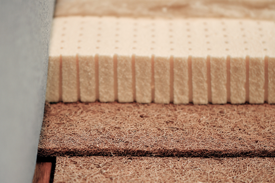 Nahaufnahme Kokoslatex