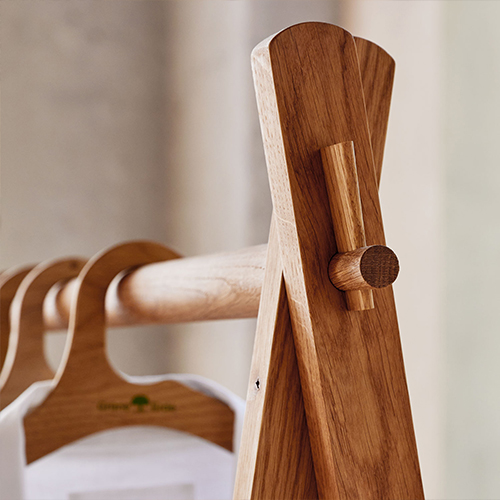 Detailansicht Kleiderständer Jukai Pur