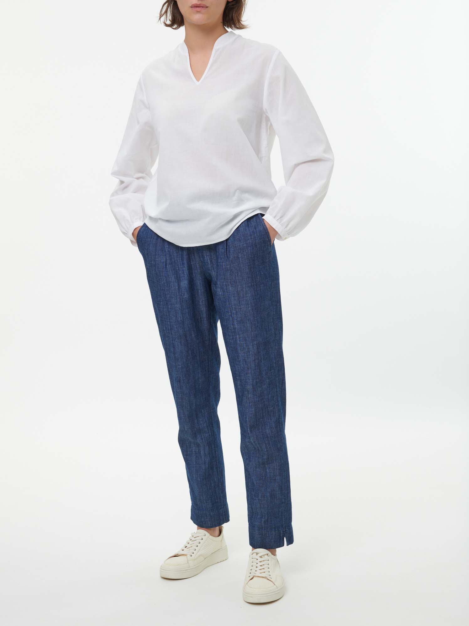 Bluse aus Bio-Baumwolle