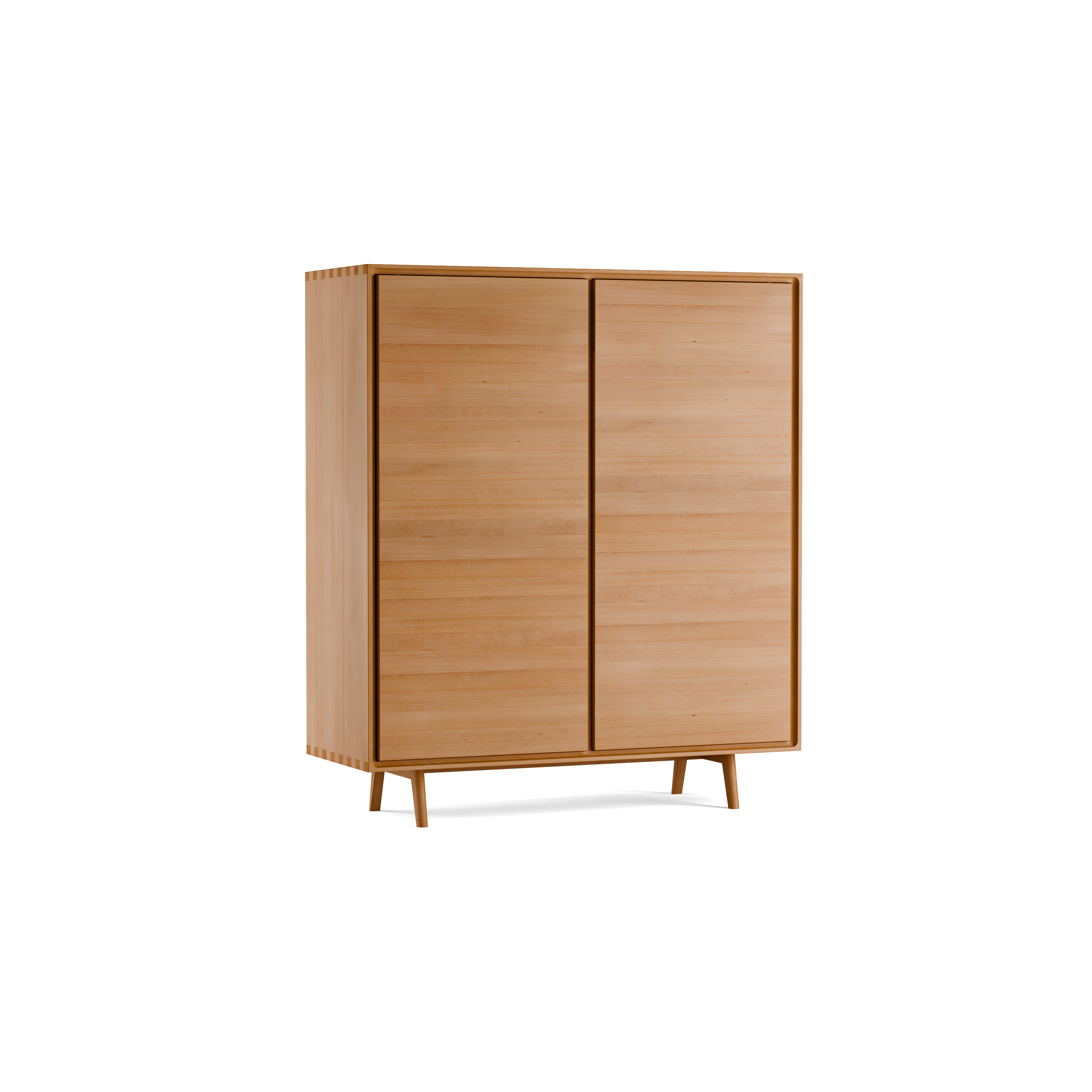 Highboard Tesoro 2-türig Holz B 120 x T 45 x H 139 cm