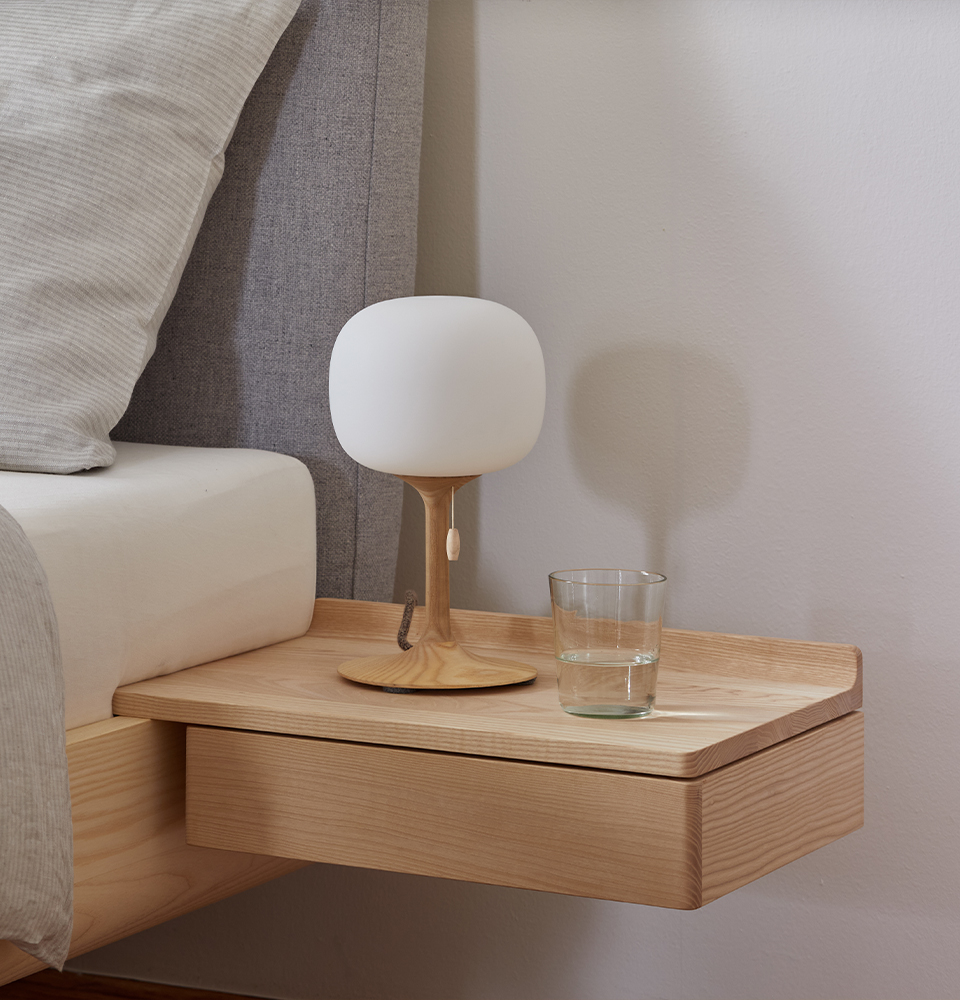 Massivholz Ablageboard Sidu