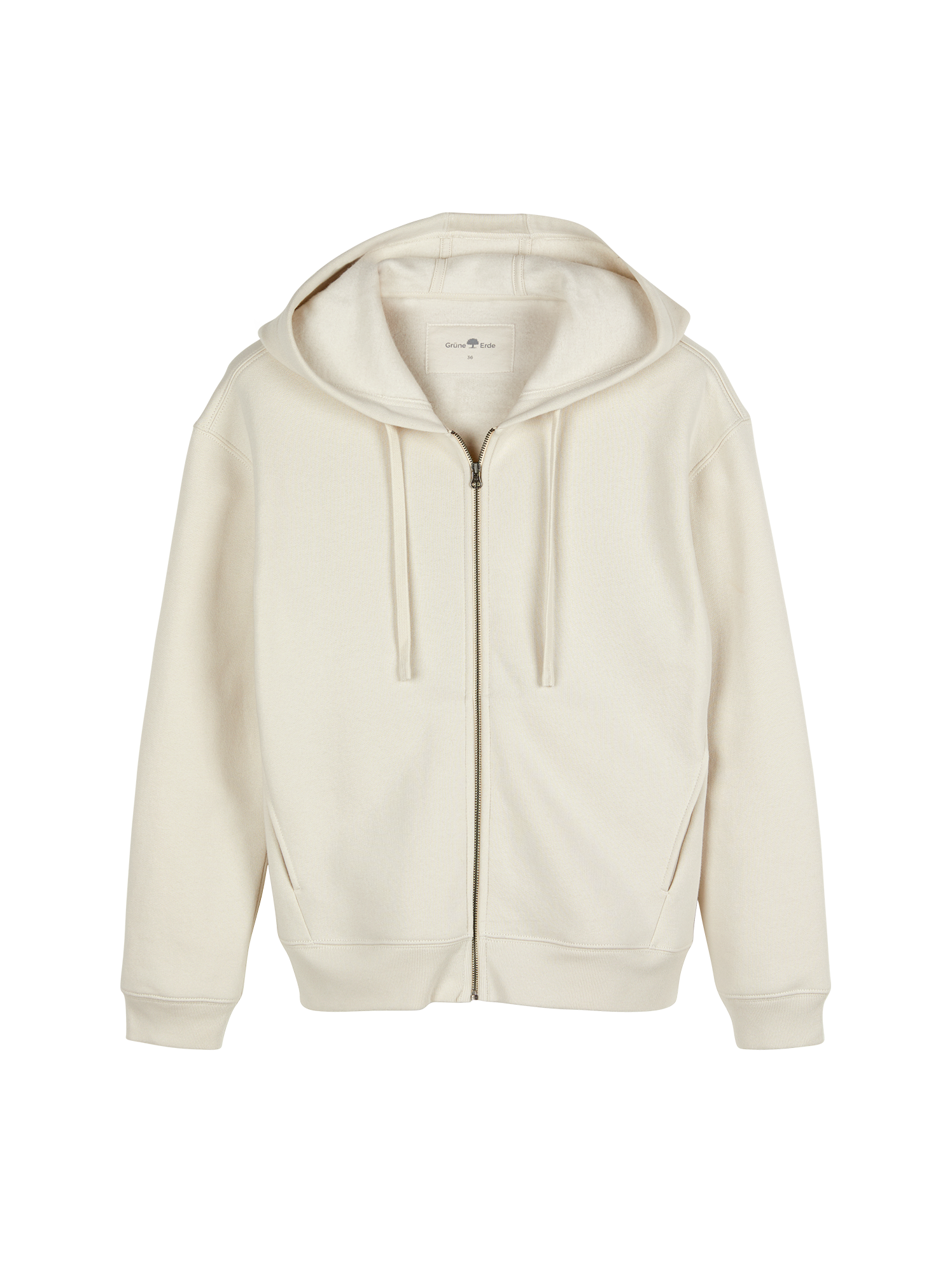 Sweatjacke aus Bio-Baumwolle