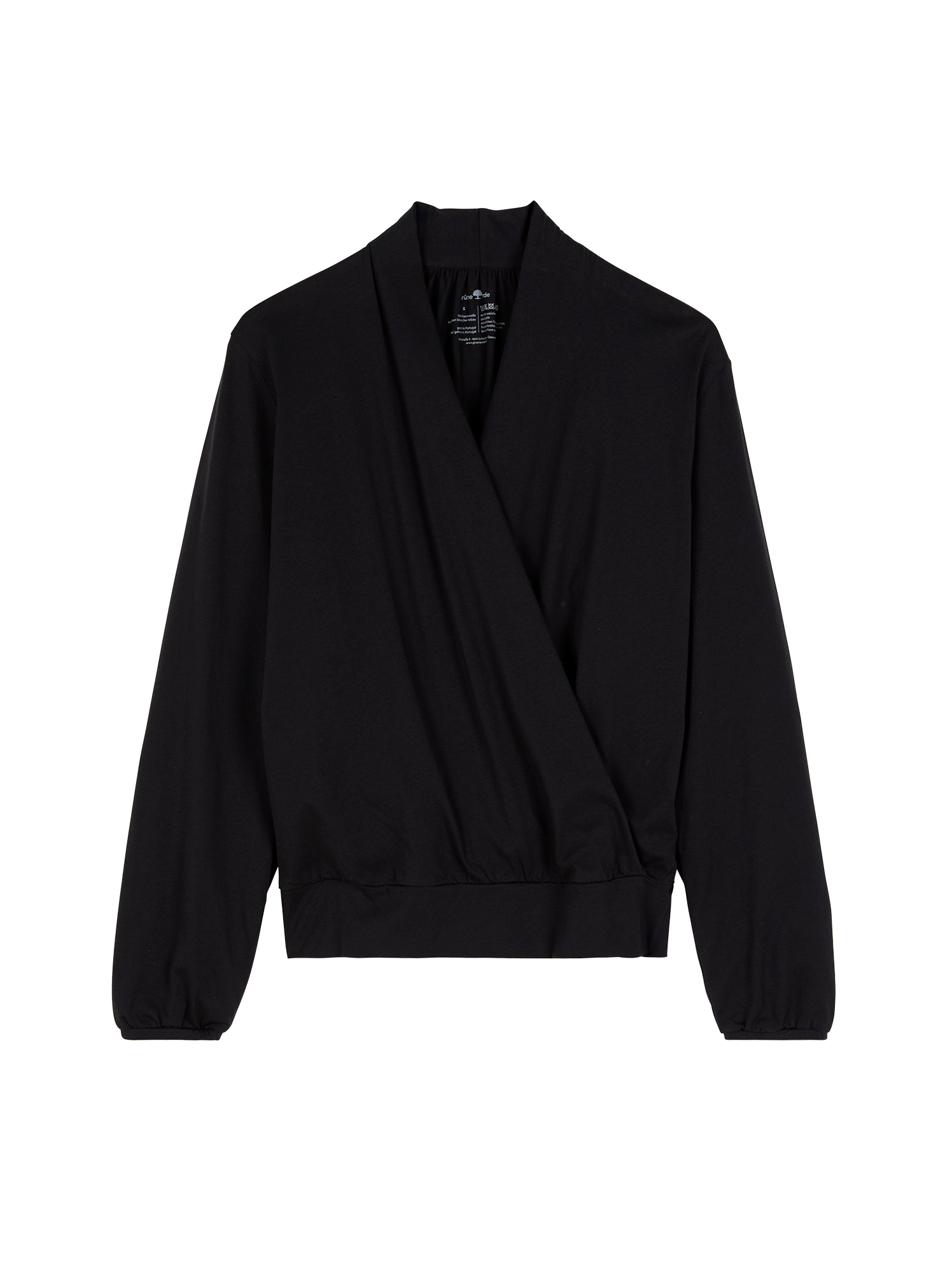 Wickelshirt aus Bio Baumwolle
