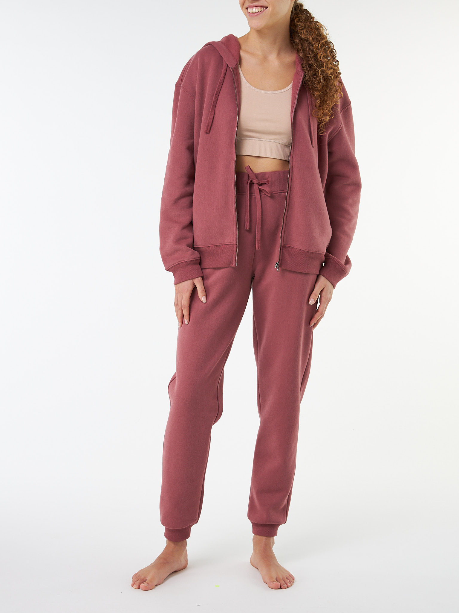 Sweatjacke aus Bio-Baumwolle