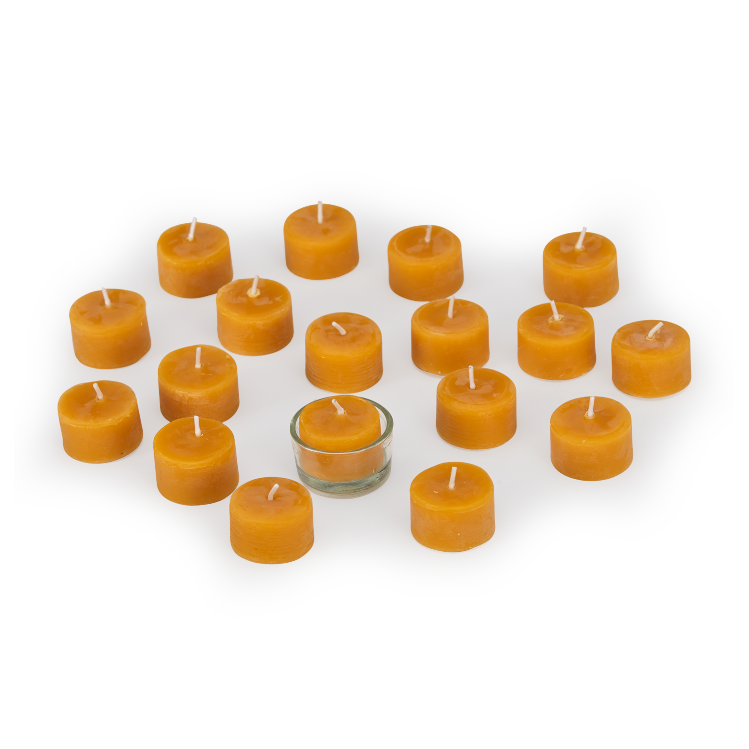 Teelichter aus Bienenwachs