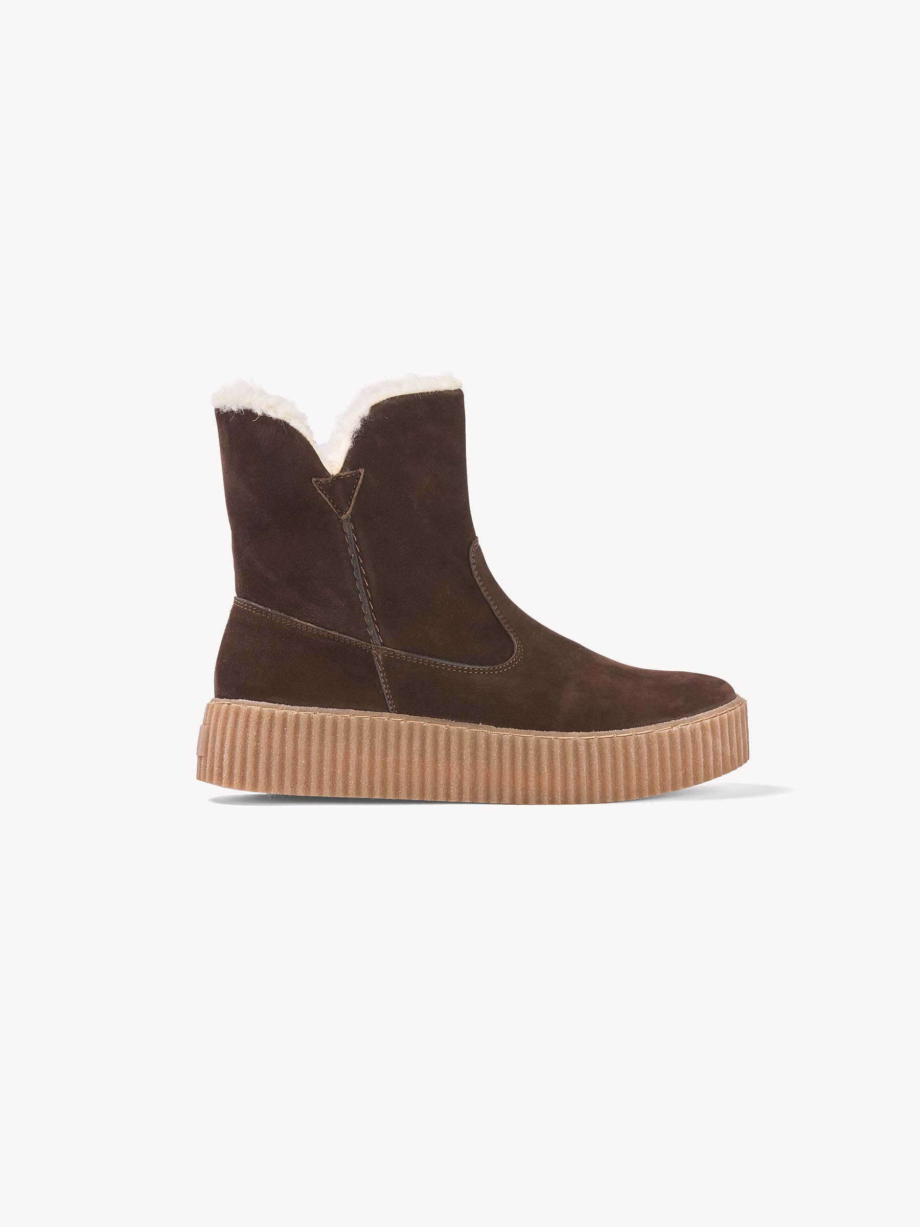 Stiefelette mit Wollfutter