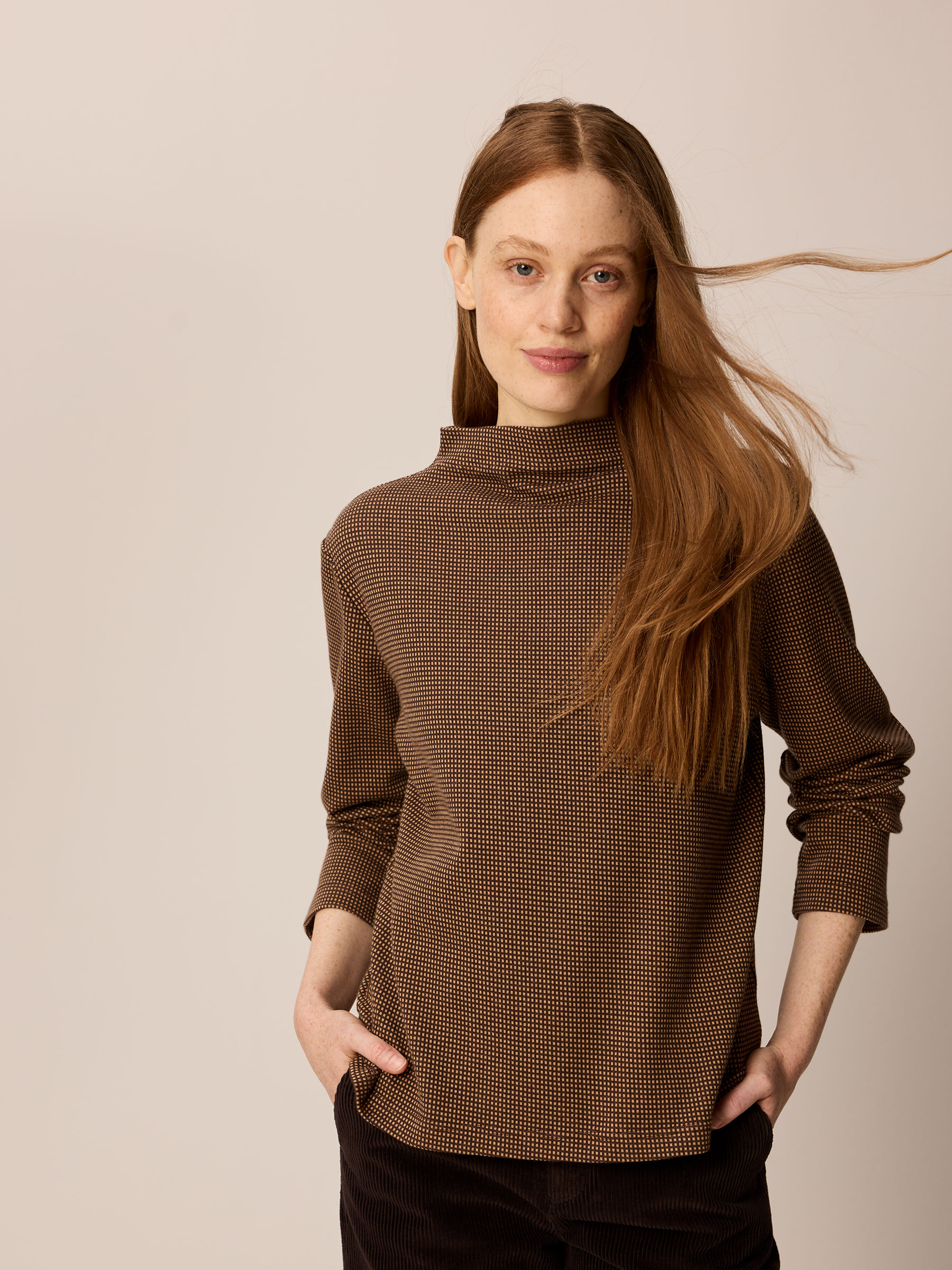 Langarmshirt aus Bio Baumwolle