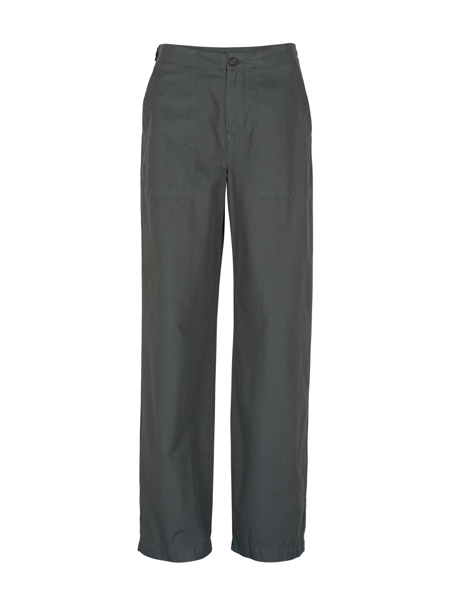 Hose mit weitem Bein aus Bio Baumwolle