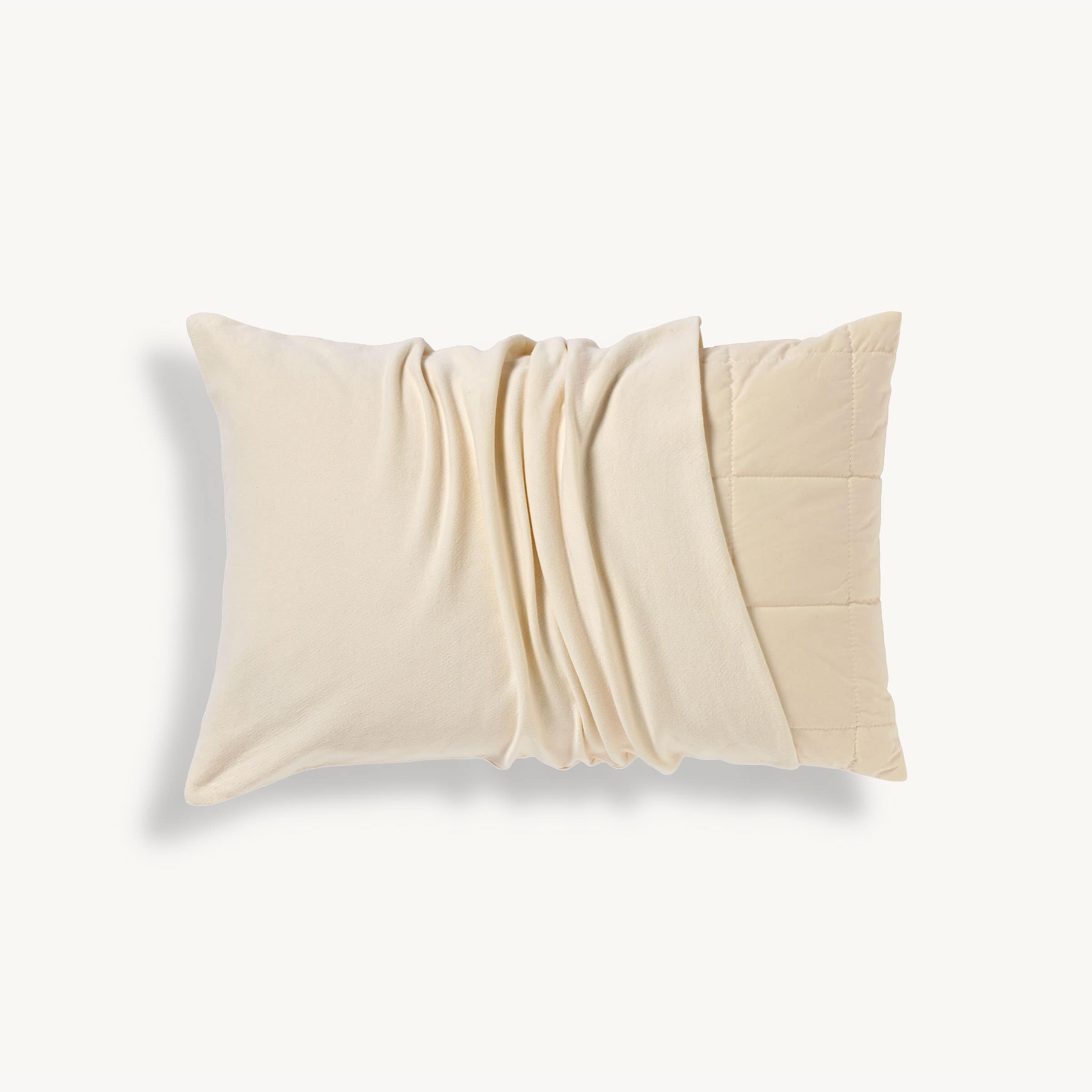 Waschbarer Kissen-Schonbezug 100% Baumwolle aus Naturmaterialien
