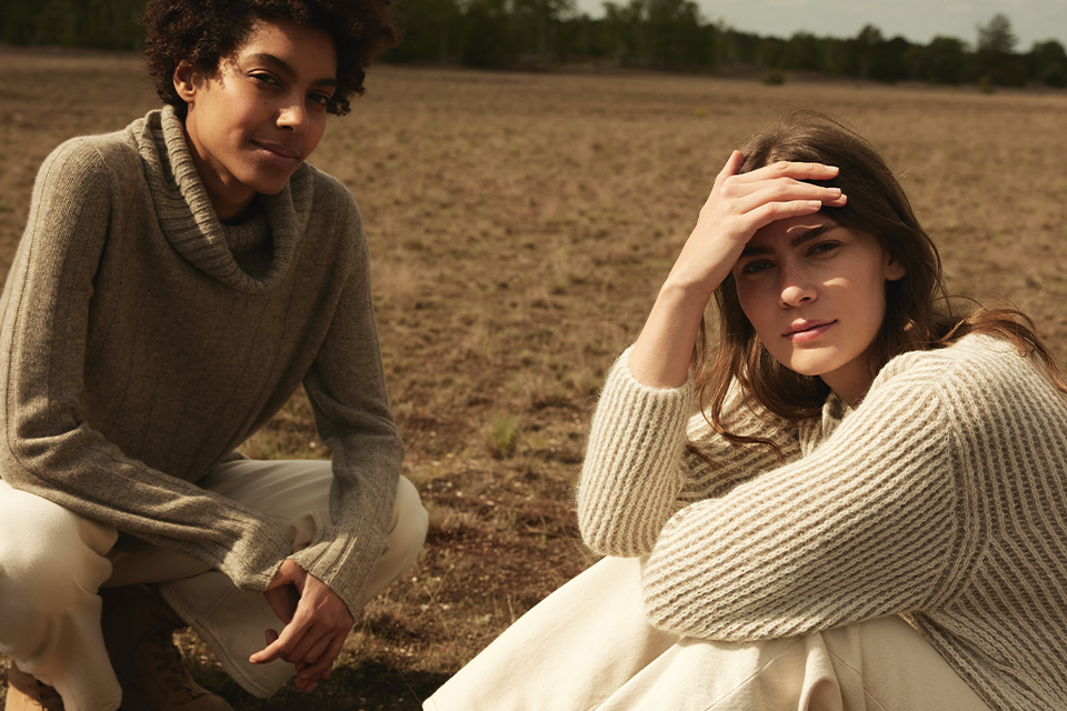 Freunde in der Natur