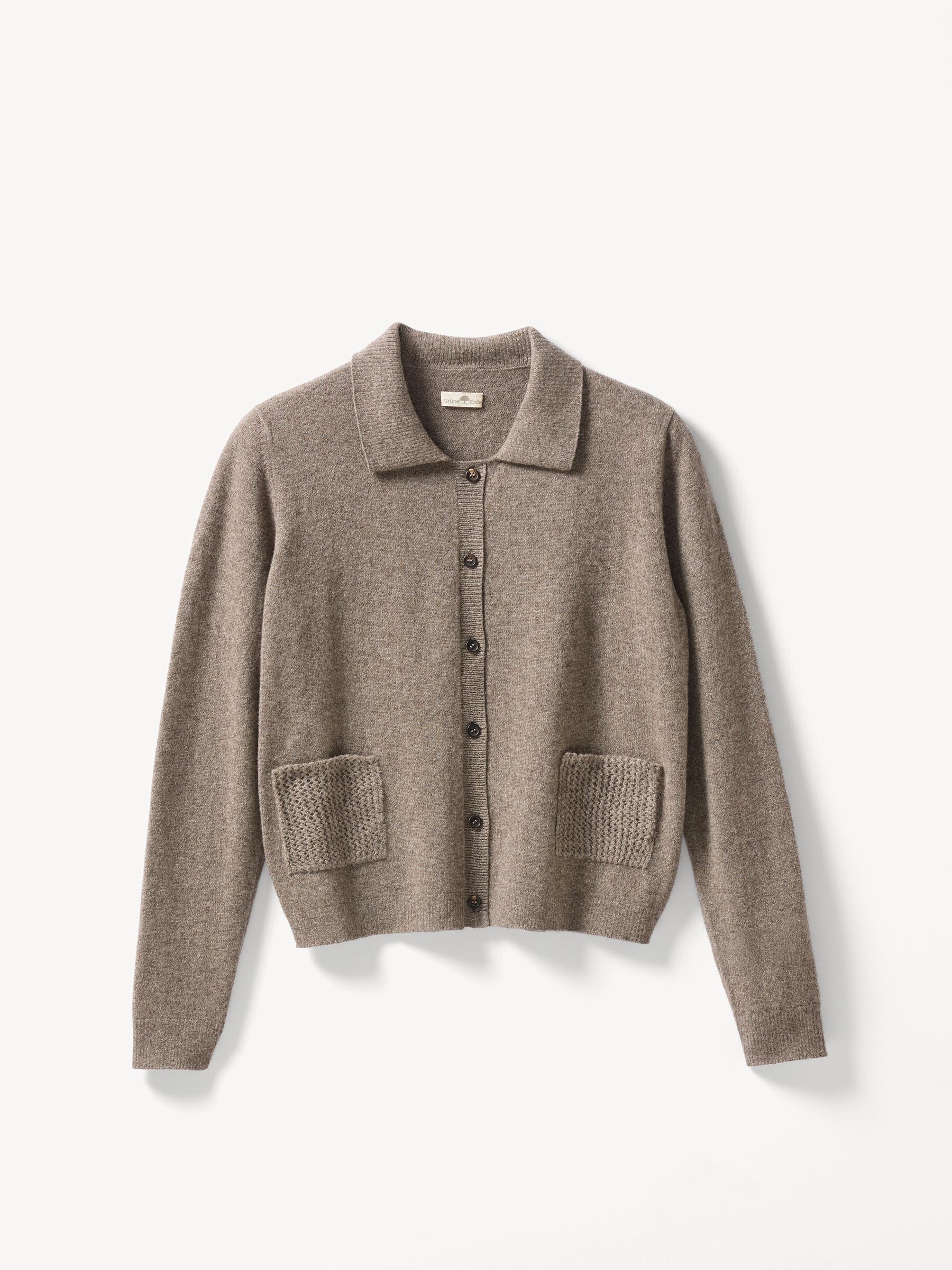 Strickjacke aus Yakwolle