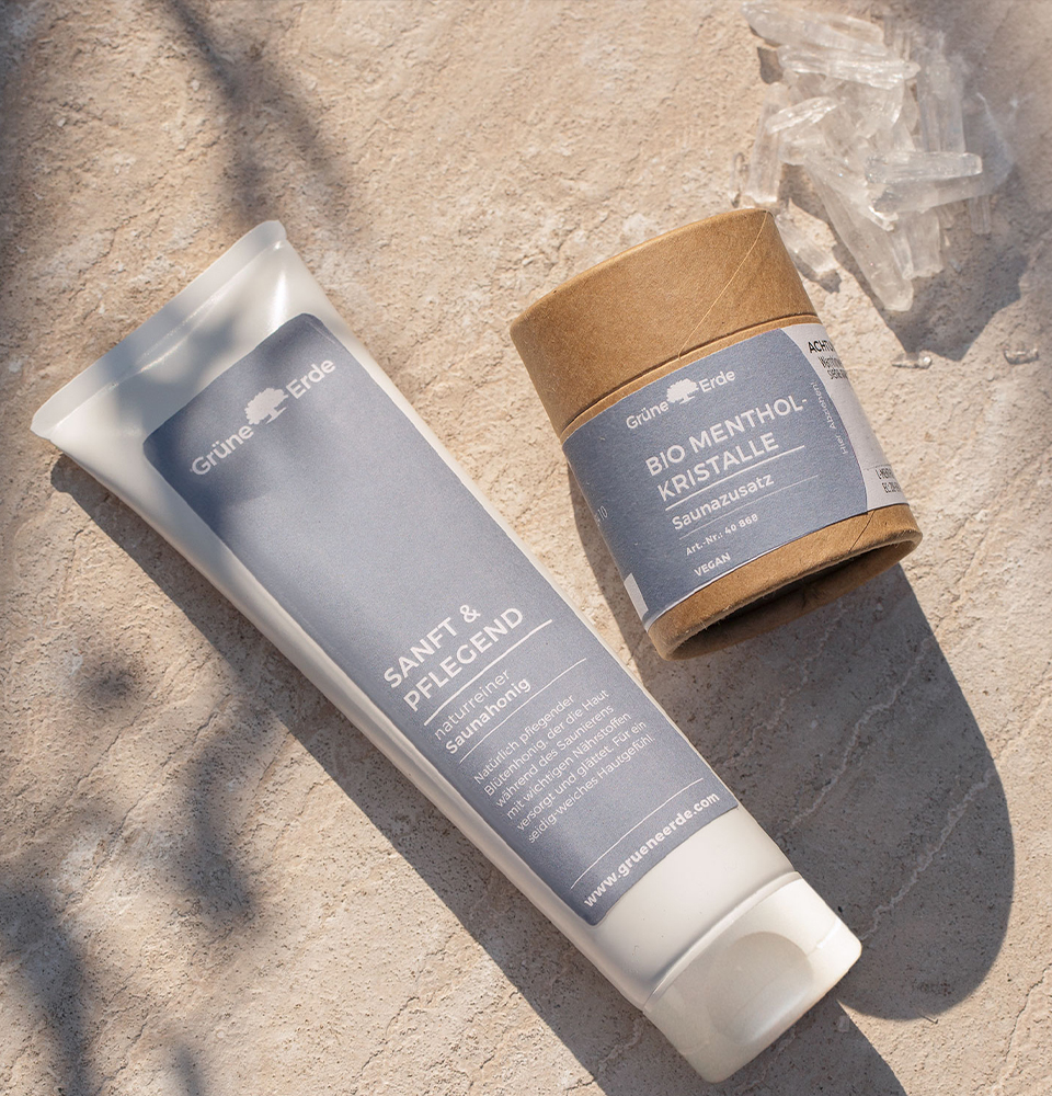 Bade Kristalle und Pflege für die Sauna