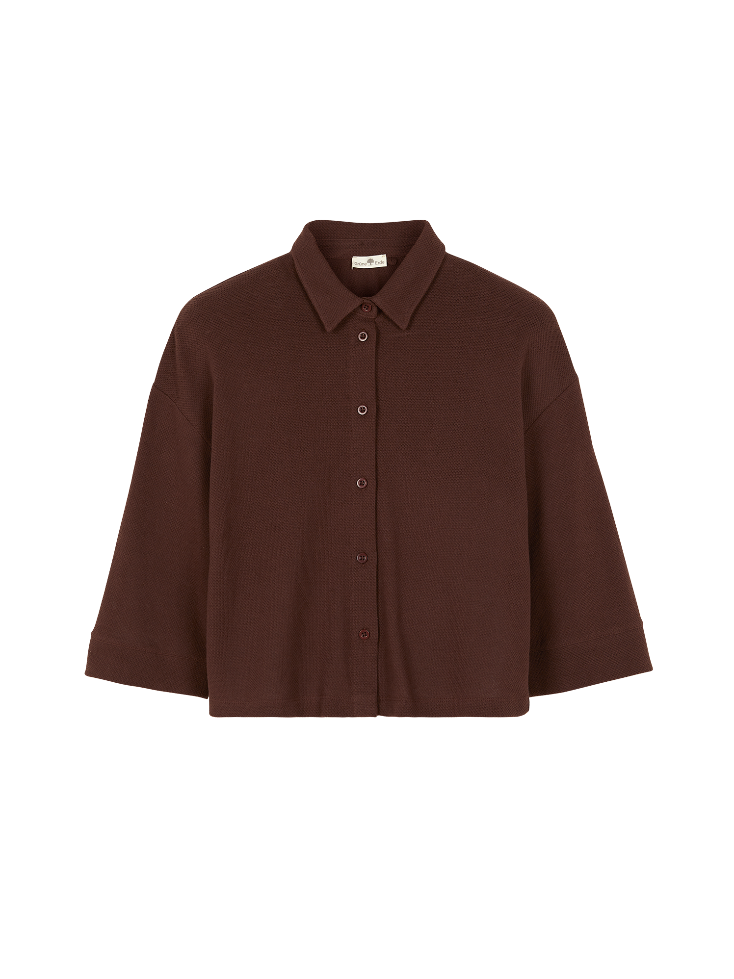 Jerseybluse aus Bio Baumwolle