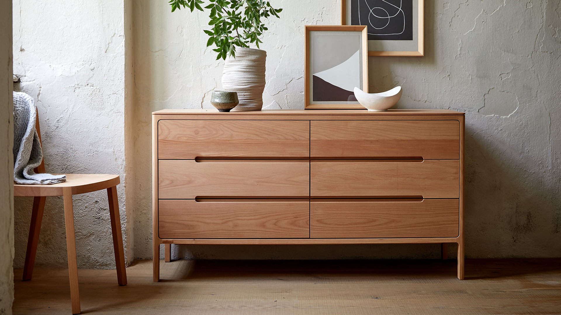 Sideboard Tenso mit 6 Laden