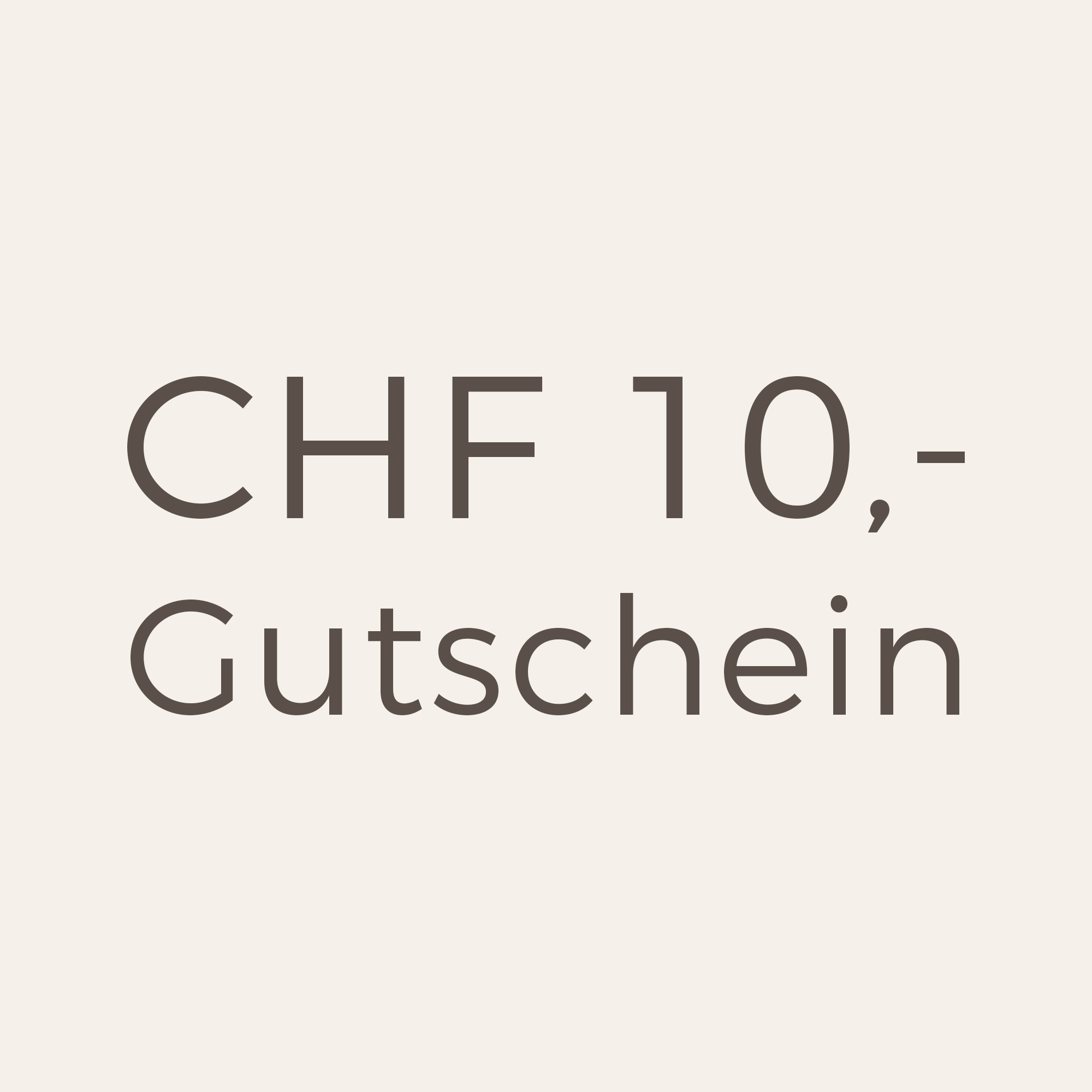 Grüne Erde - Einkaufsgutschein CHF