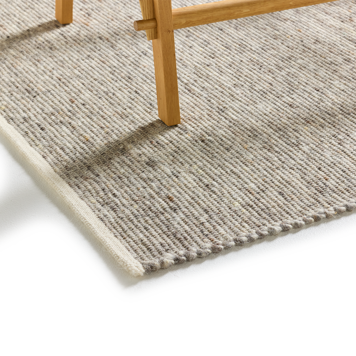 Wollteppich Linio Pur