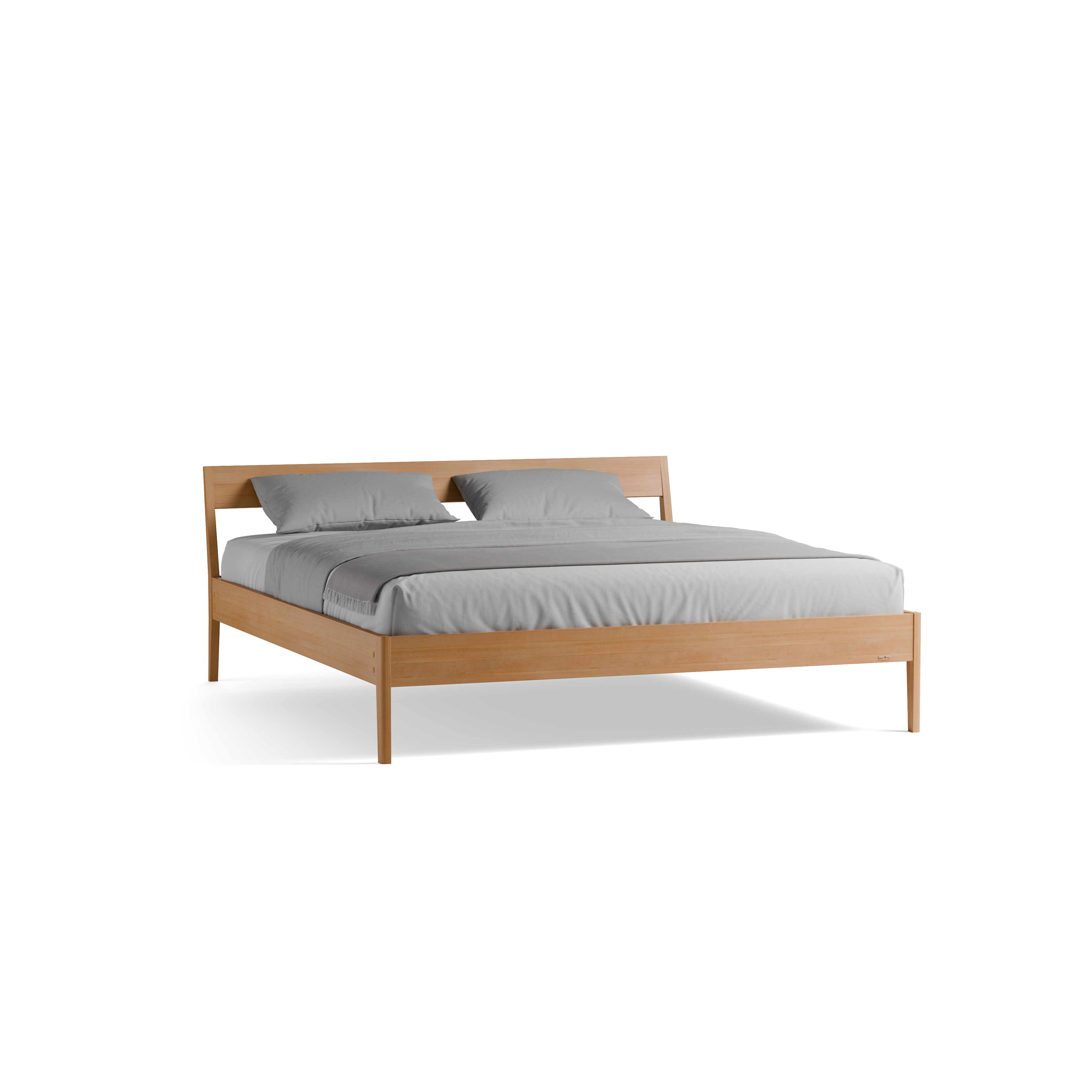 Bett Almeno mit Steg - Betthaupt