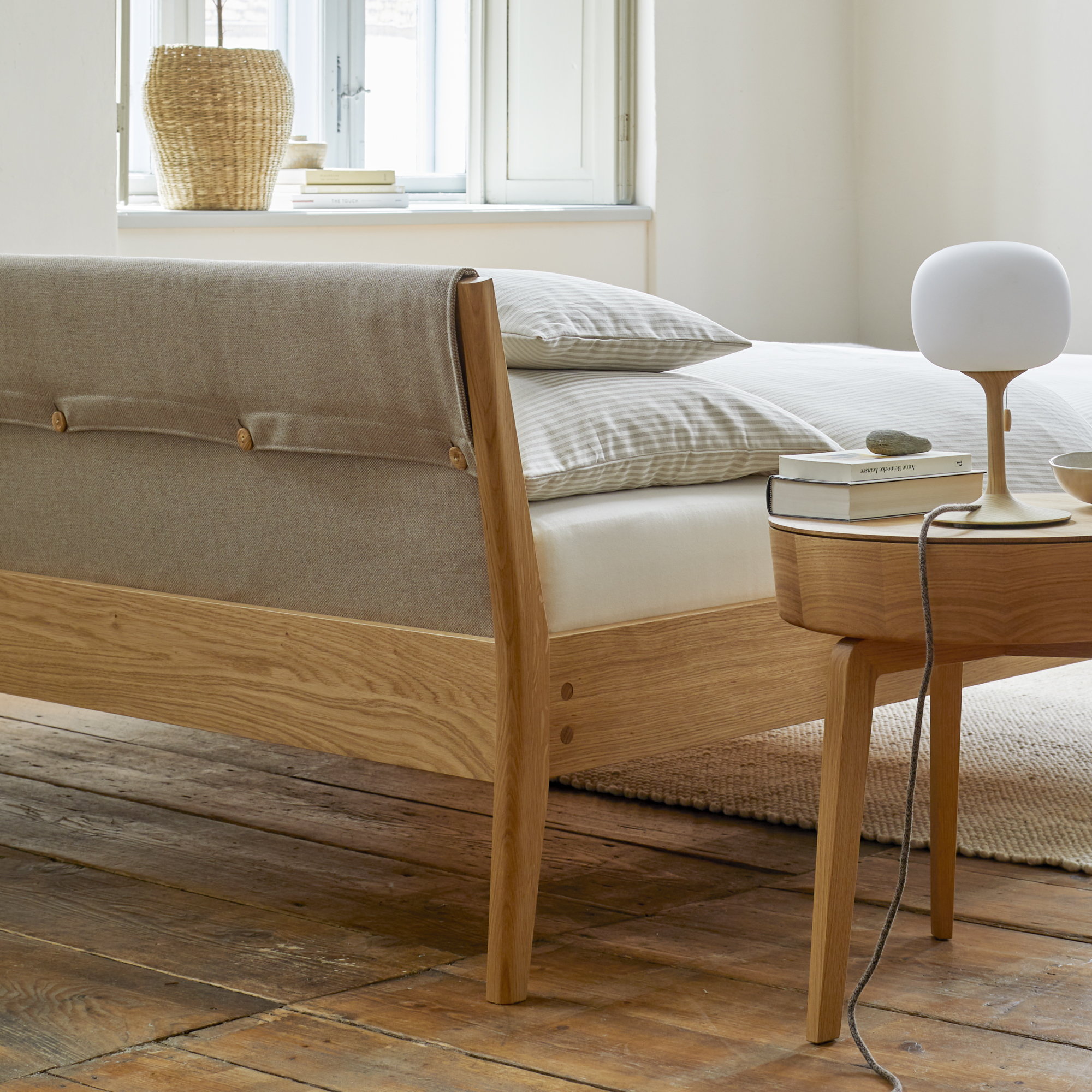 Bett Almeno Housse mit Weisspolsterung