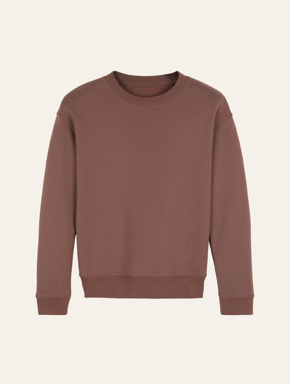 Sweatshirt aus Naturmaterialien