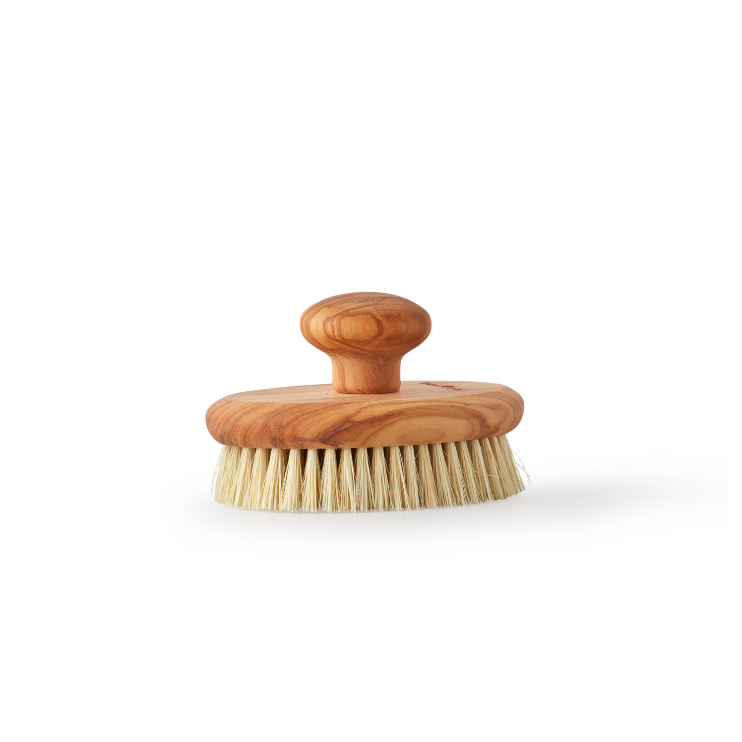 Massagebürste mit Halteknopf