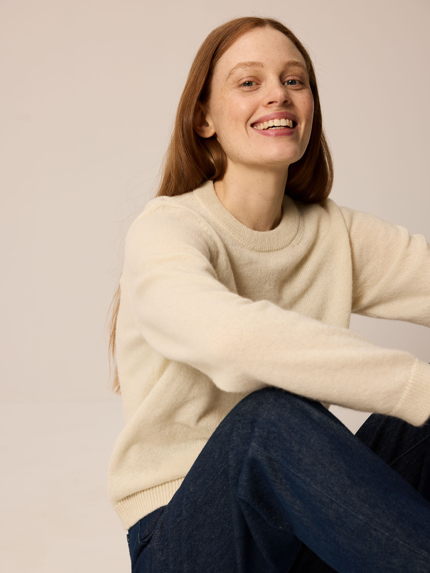Pullover aus Alpakawolle