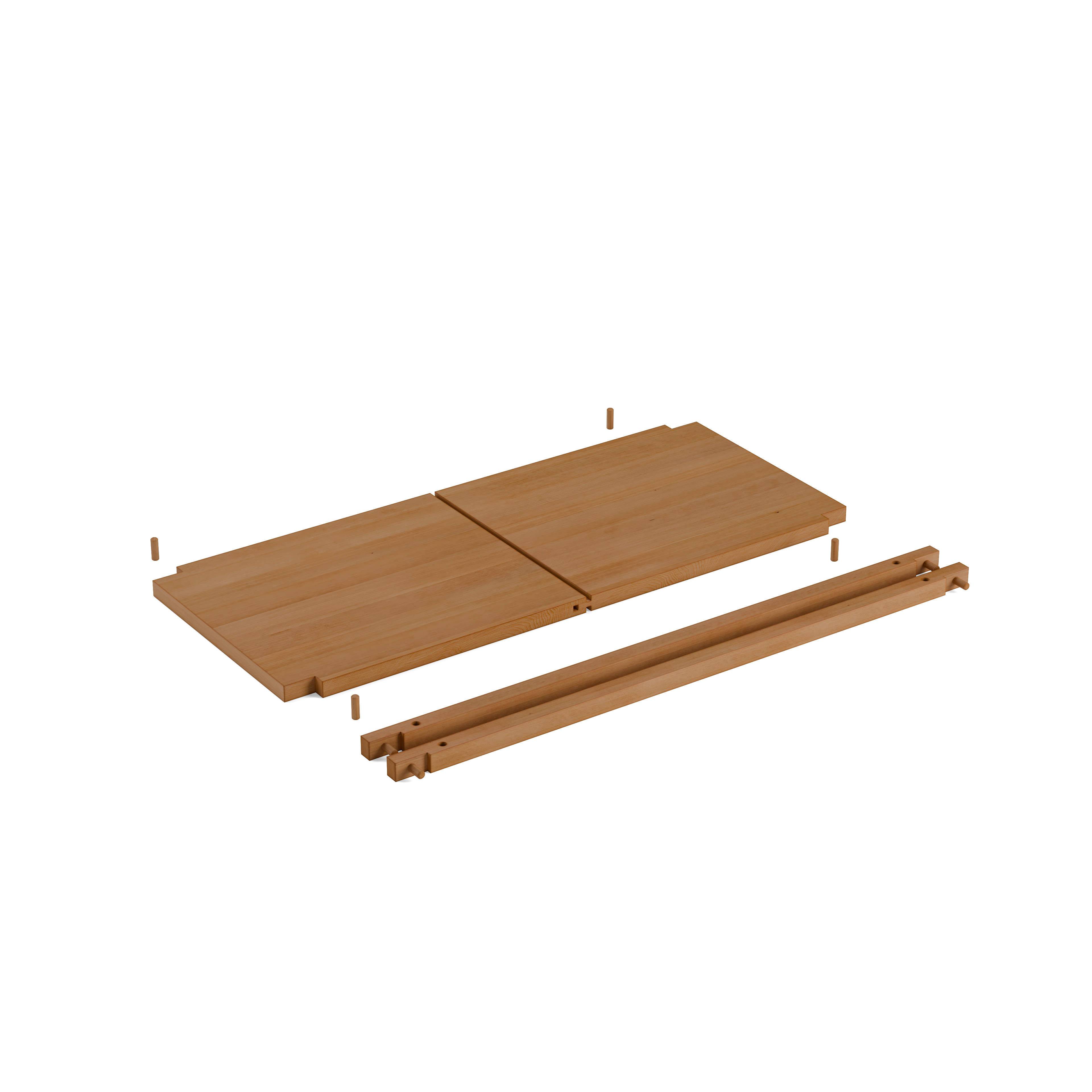 Fach für Grundgestell Quint mit 2 Stk. Laufleisten