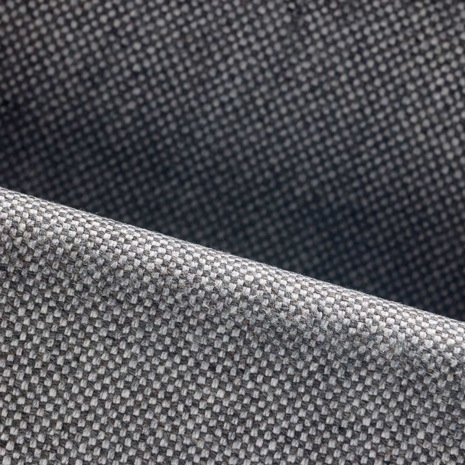 Stoffmuster Wollstoff Elverum Mocca