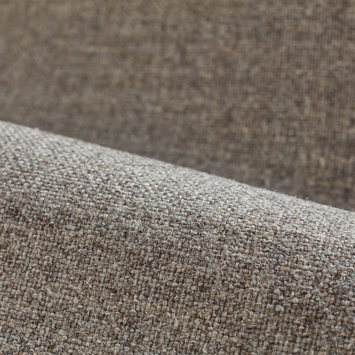 Stoffmuster Wollstoff Tano natur