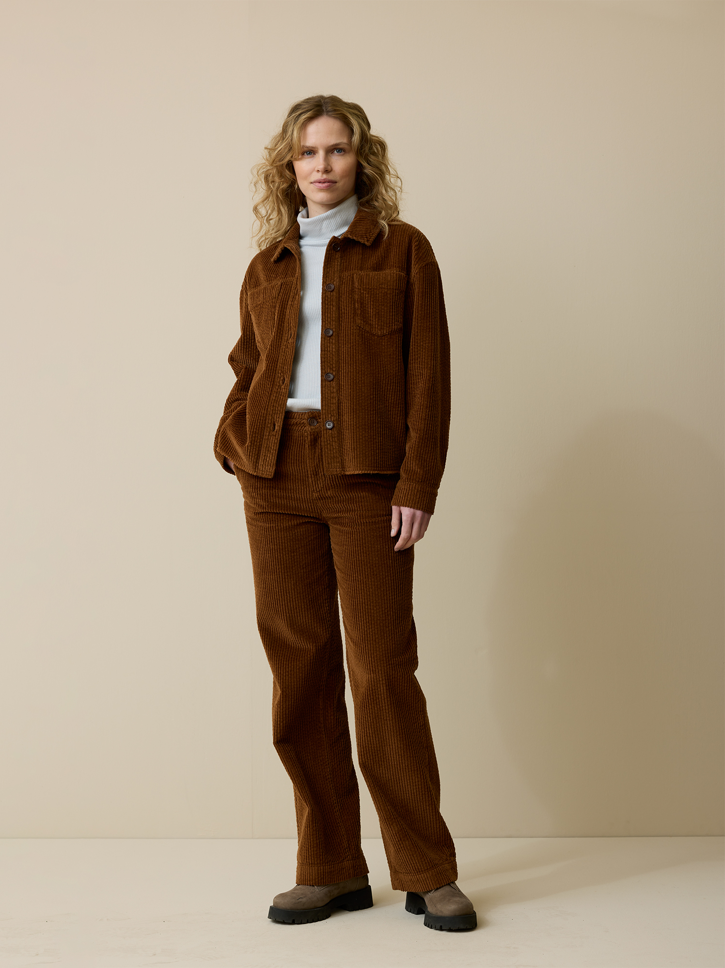 Blusenjacke Cord aus Bio-Baumwolle