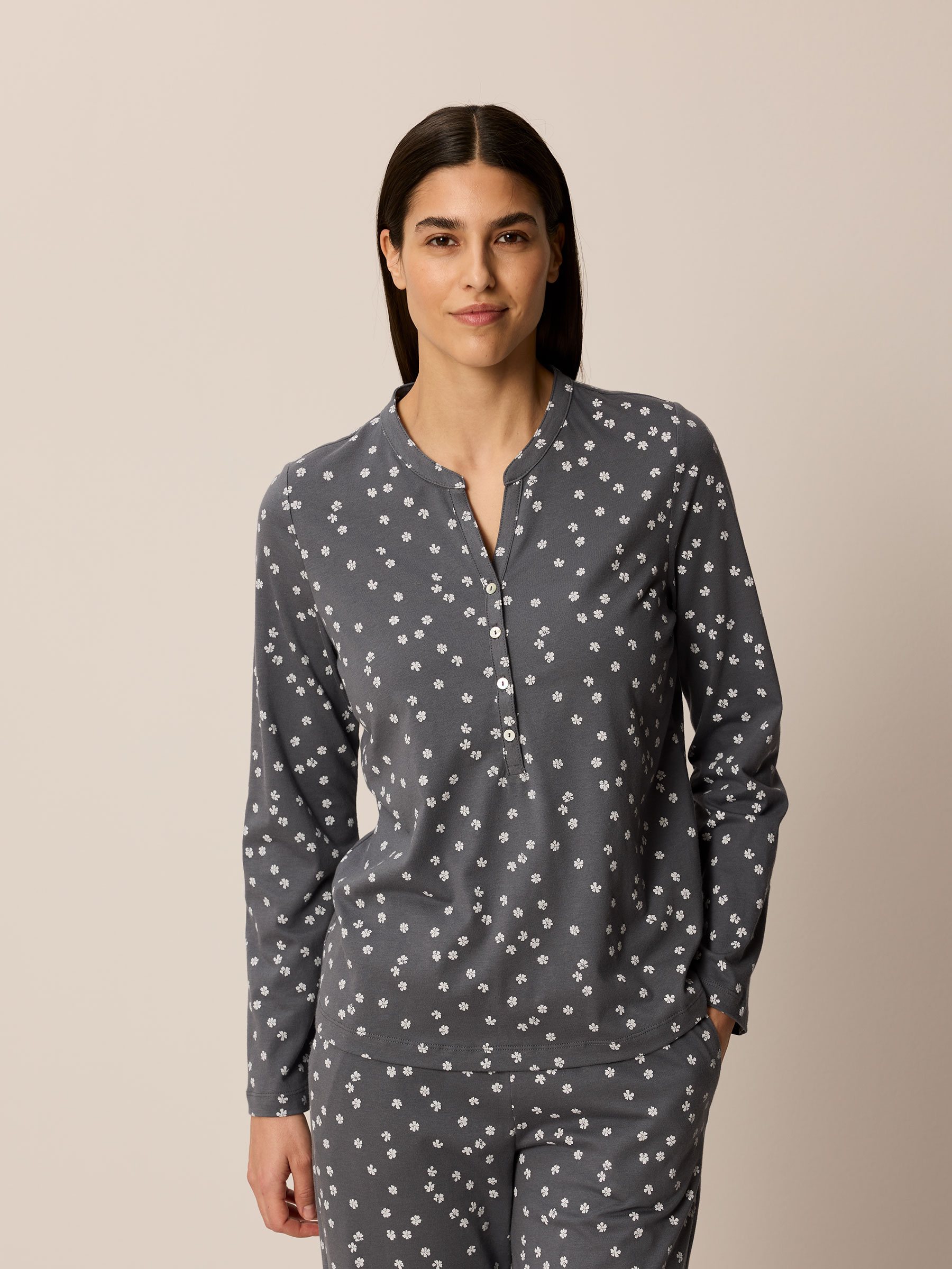 Schlafshirt aus Bio-Baumwolle