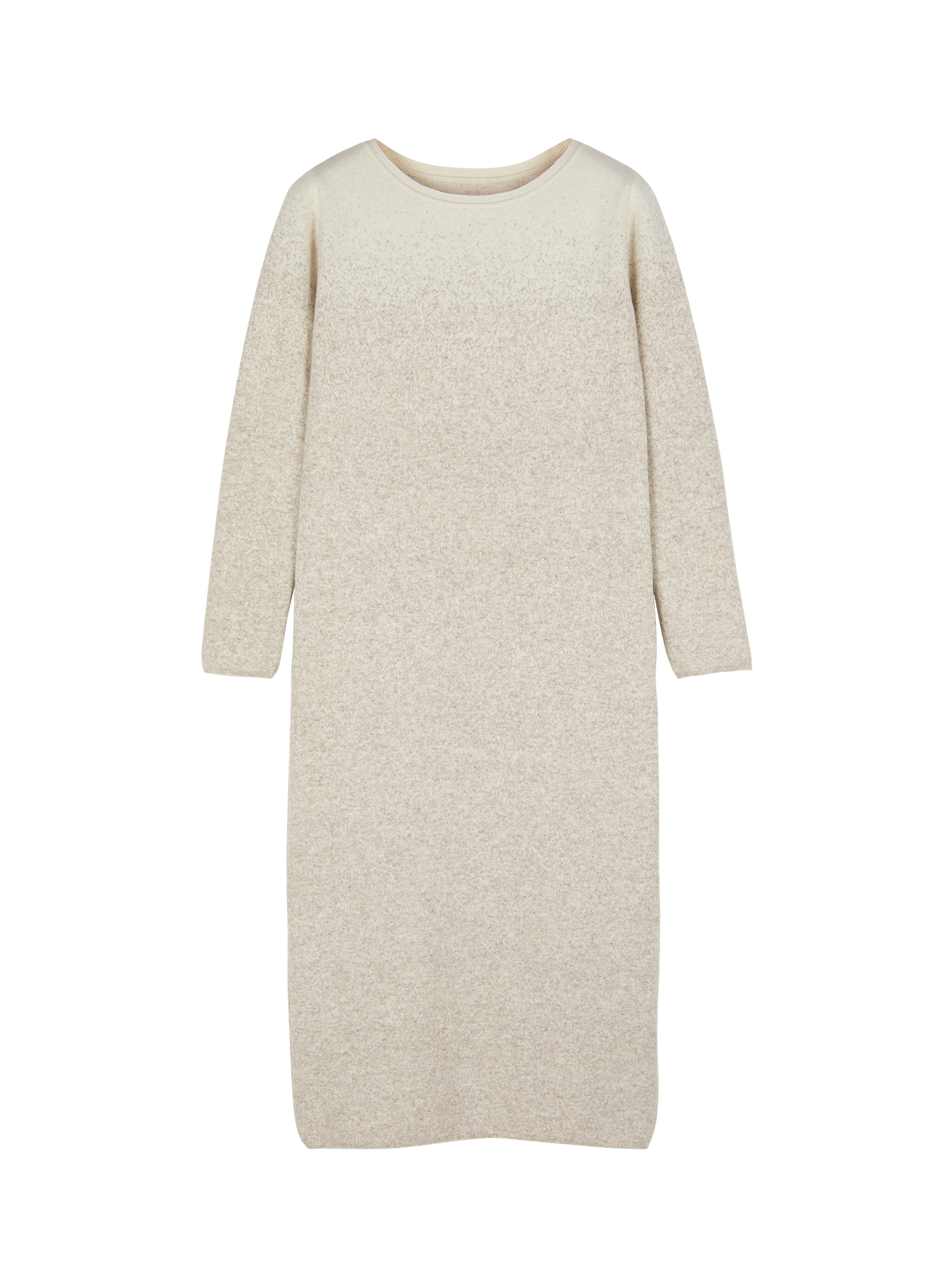 Strickkleid aus Bio-Baumwolle und Wolle