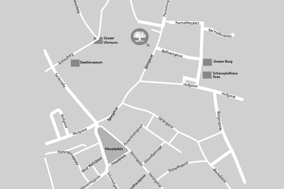 bildliche Wegbeschreibung zum Store