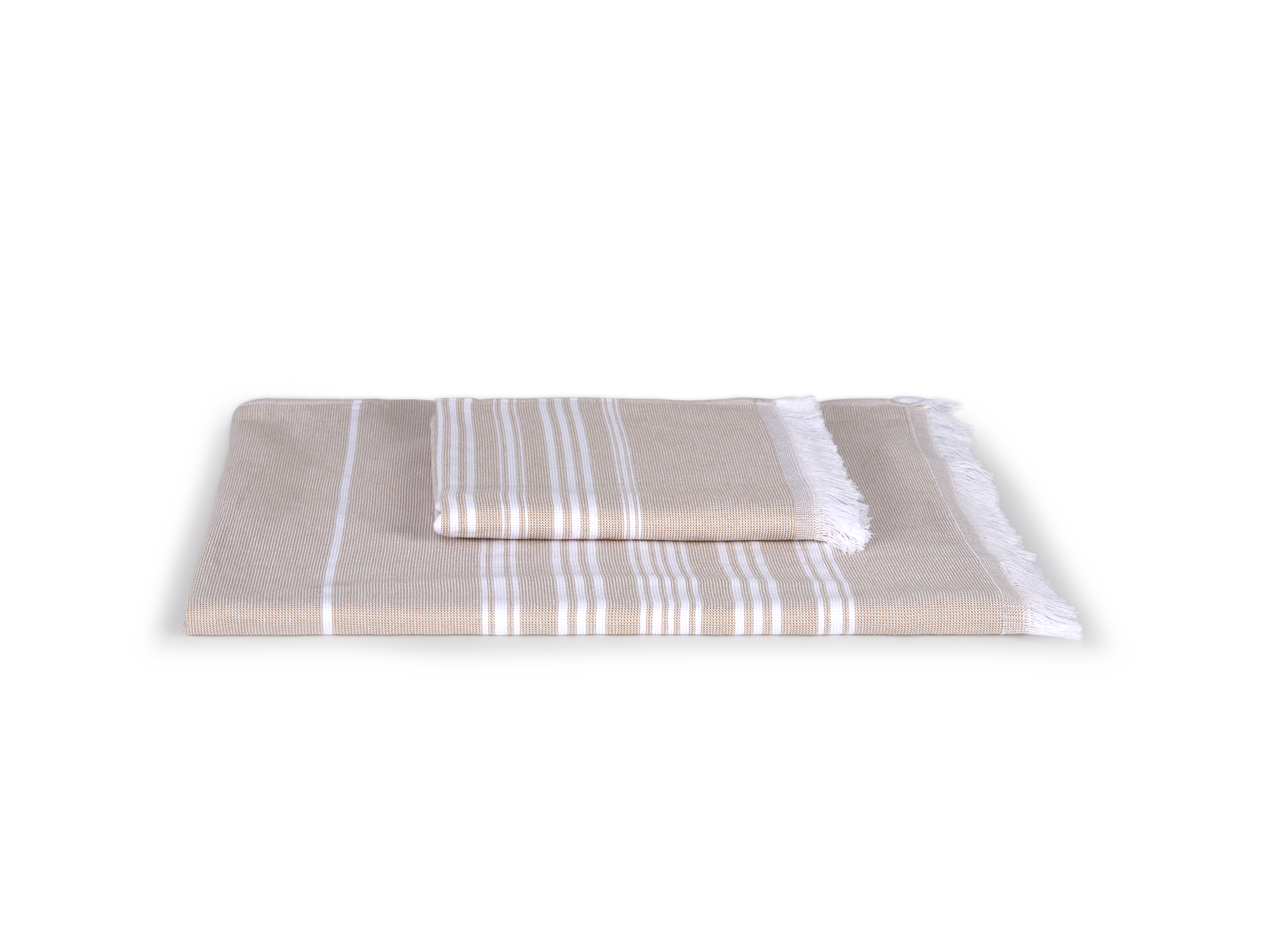 Strand- und Saunatuch mit Fransen