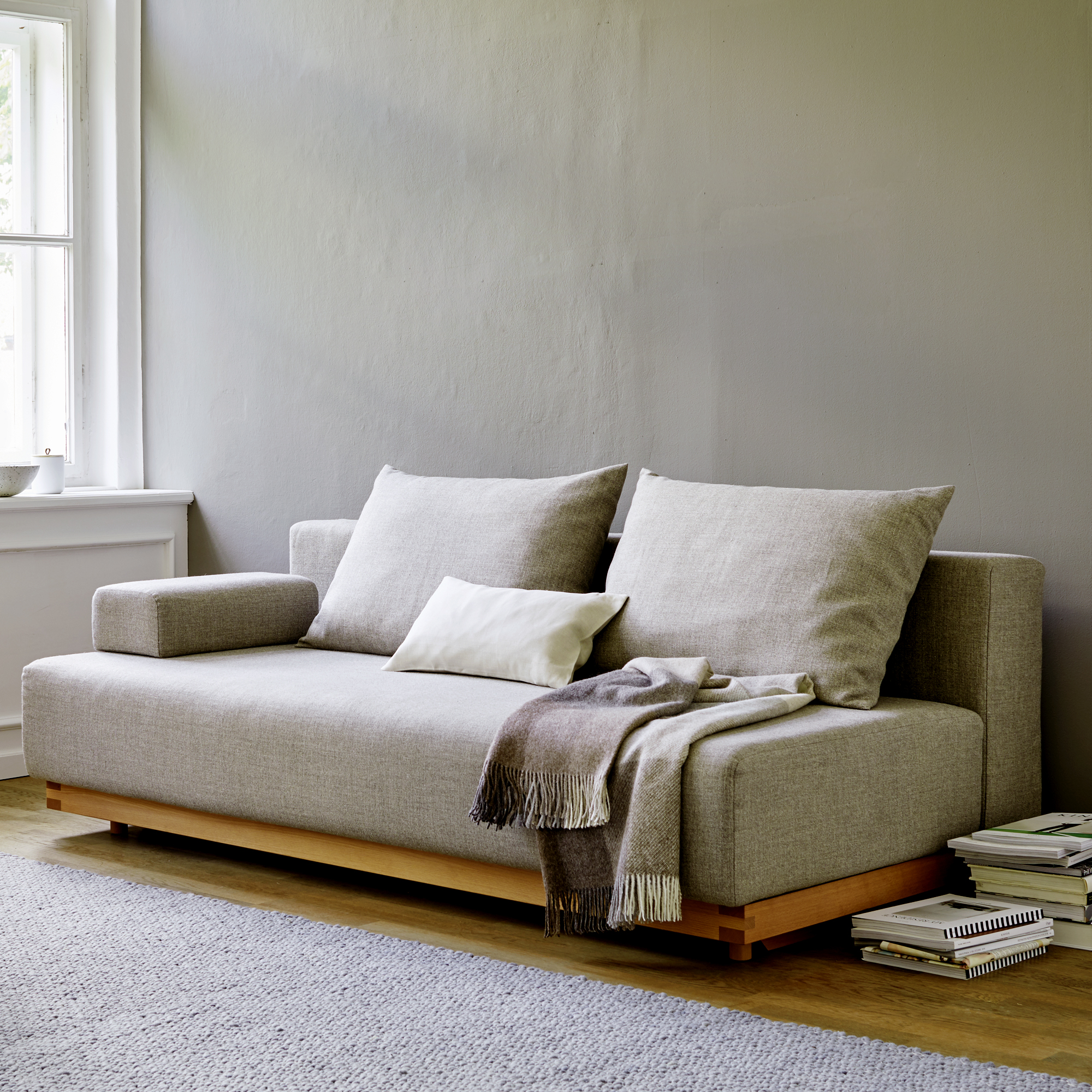 Schlafsofa Nebo B200 x T108 x H72 aus Massivholz