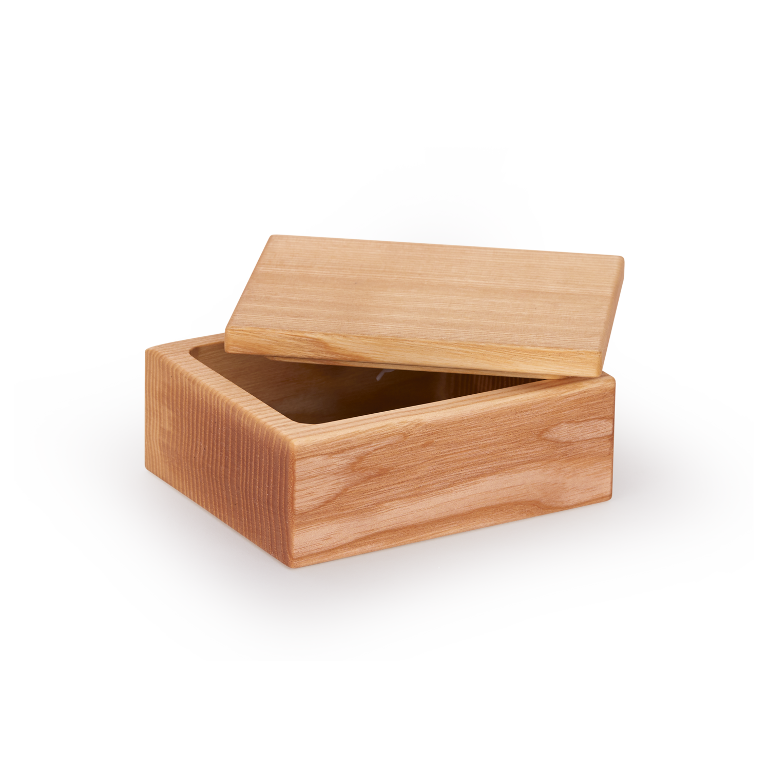 Butterdose aus Eschenholz