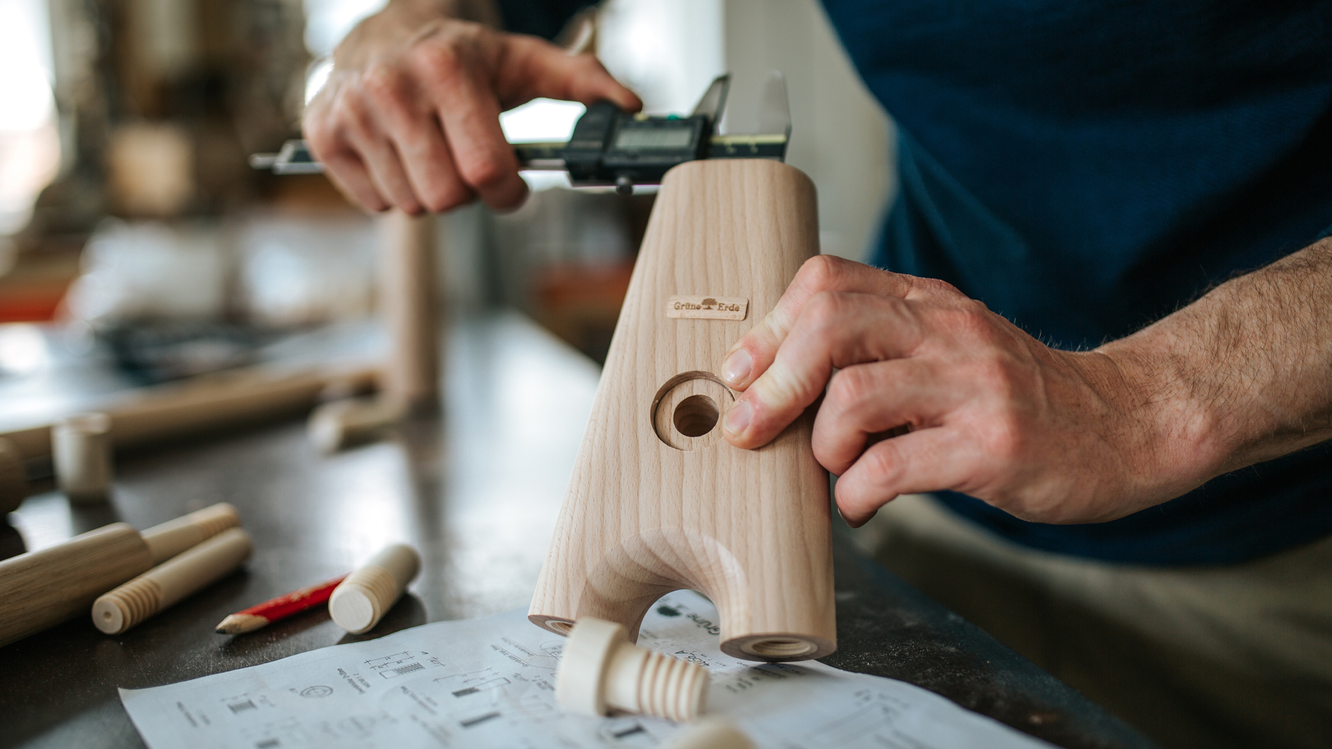 präzise Vermessung eines Werkstücks