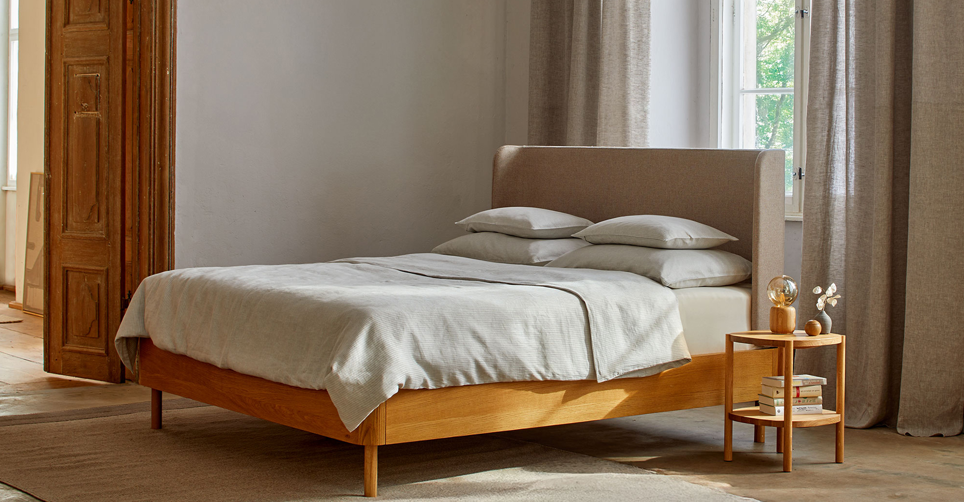 Massivholz Schlafzimmer Tonda