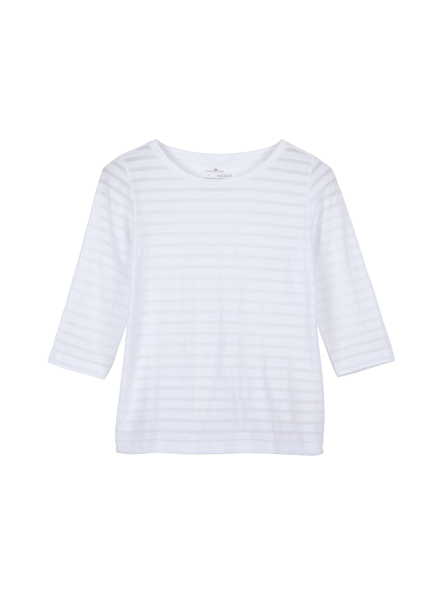 3/4 Arm Shirt aus Bio Baumwolle