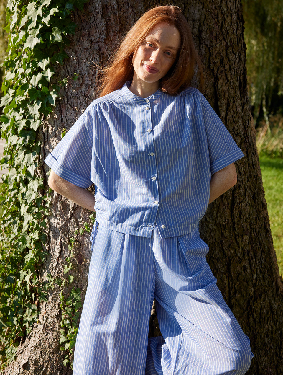 Outfit aus Leinen & Baumwolle