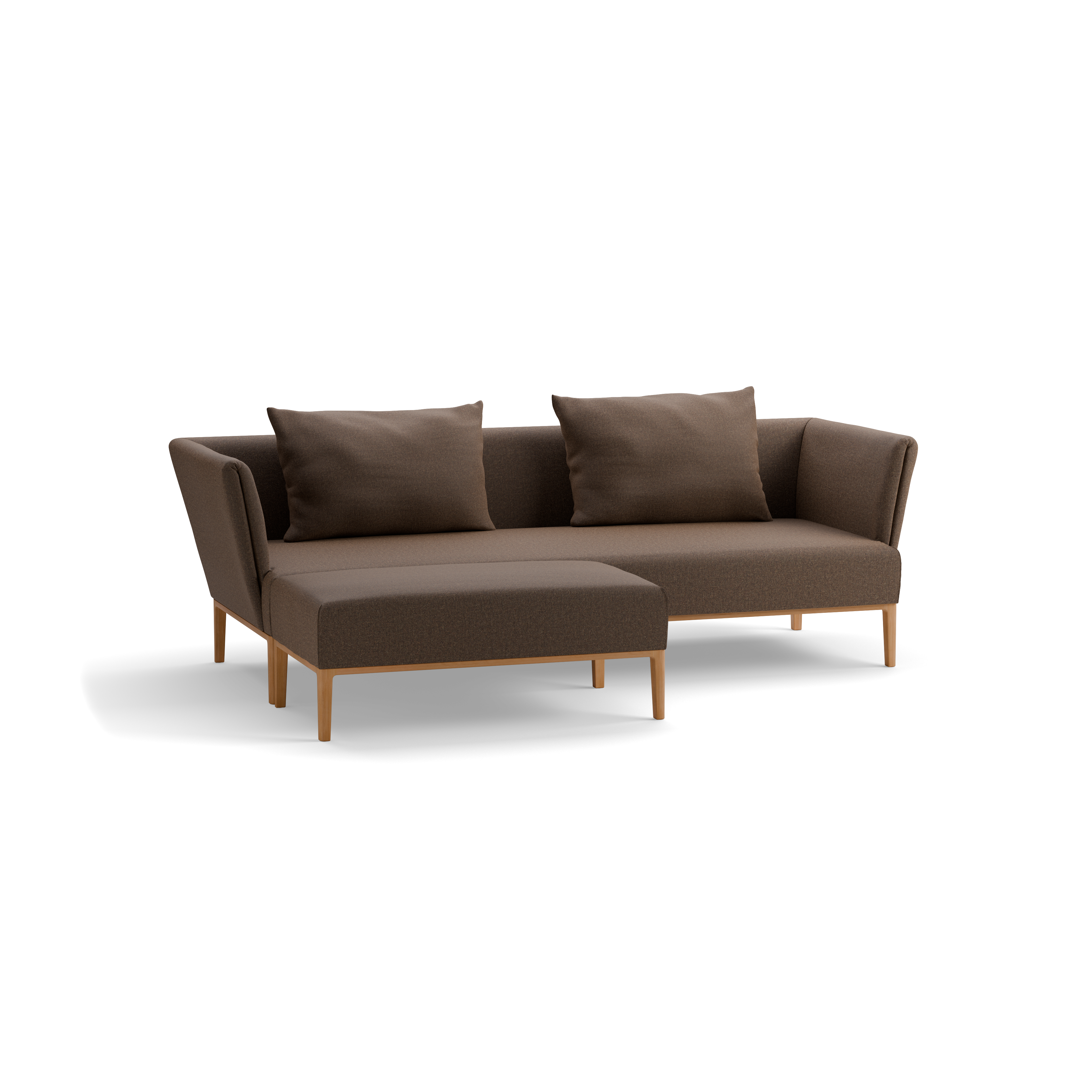 3er Sofa Lorea mit Hocker
